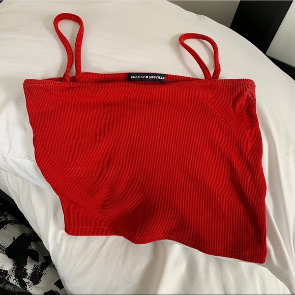 brandy red faye tank top - Picture 2 of 2